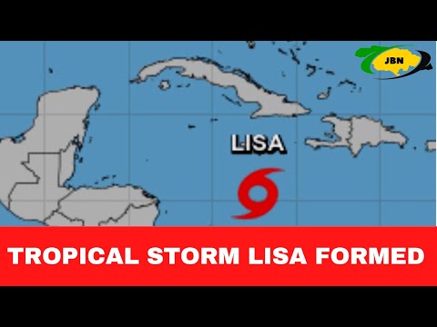 Tropical Storm Lisa Poses A Threat To Jamaica October 31, 2022/JBNN