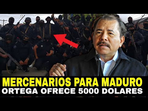 DANIEL ORTEGA DESESPERADO Ofrece Dinero a Excombatientes Sandinistas para Combate en Venezuela