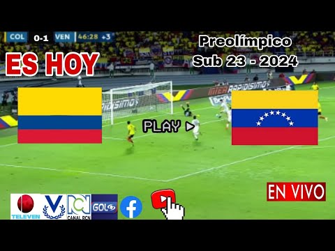 Colombia vs. Venezuela en vivo, donde ver, a que hora juega Colombia vs. Venezuela Preolímpico 2024