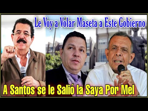 Lobo: Al Fiscal Javier Santos se le Sale la Saya por Mel Zelaya, Ahora ya No lo Critica Más?