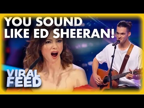 OMG HE SOUNDS LIKE ED SHEERAN ! | VIRAL FEED