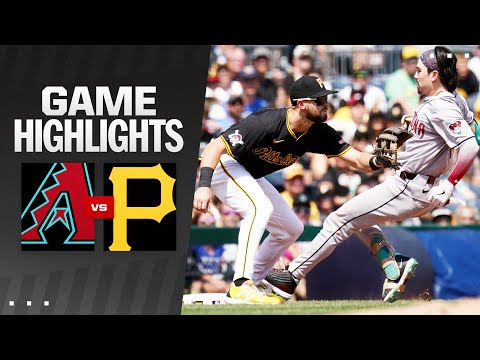 D-backs vs. Pirates Game Highlights (8/4/24) | MLB Highlights