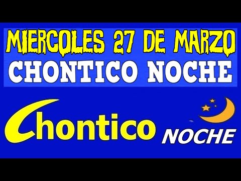 CHINTICO NOCHE Resultado VIERNES 27 De MARZO De 2024