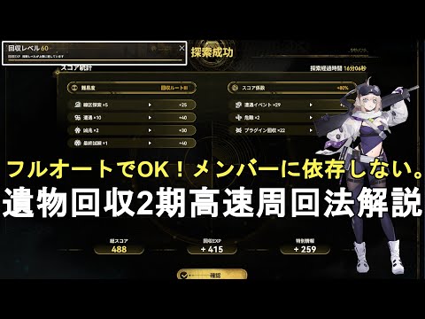 【ドルフロ2】遺物回収 属性乱流 高速周回法解説！毒域浸蝕、体勢瓦解等のプラグインが強い！GIRLS' FRONTLINE 2 EXILIUM Artifact【ドールズフロントライン2/少女前線2】