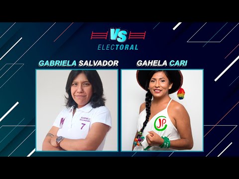 Versus Electoral: Gabriela Salvador (Partido Morado) vs. Gahela Cari Contreras (Juntos por el Perú)