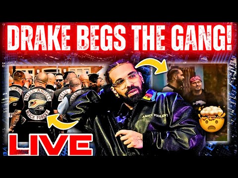 Drake Begs HELLS ANGELS For PROTECTION!|He Has To LEAVE Toronto!|LIVE REACTION!