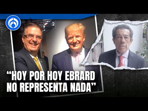 Trump no insultó a México, sólo insultó a Ebrard según lo que entendieron: Rafael Cardona