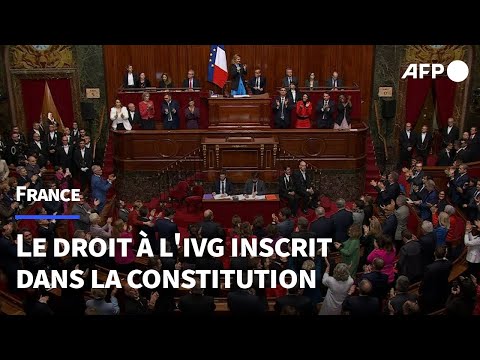 La France inscrit l'IVG dans sa Constitution | AFP