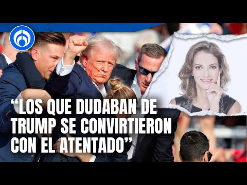 Reaparición de Donald Trump fue casi religiosa: Ana Paula Ordorica