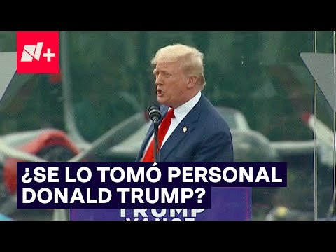 Así respondió Trump a las burlas de los Obama en la Convención Demócrata - N+