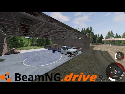 beamngdrive-ส่งไม้ด้วยรถบรรท