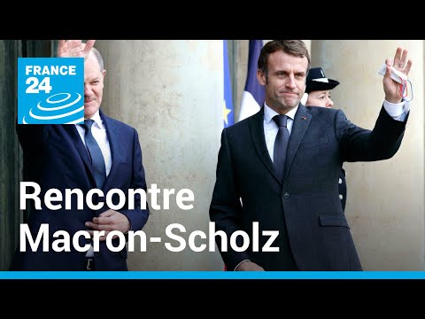 REPLAY - Rencontre Macron-Scholz : les deux dirigeants disent vouloir renforcer l'Union européenne