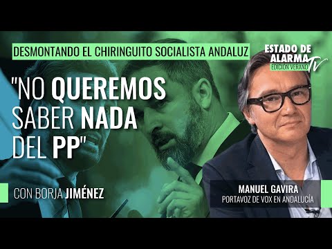 'No queremos saber nada del PP'; con Borja Jime?nez y Manuel Gavira