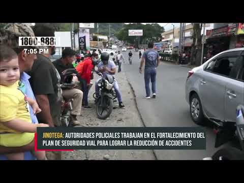 Jinotega 2023: Fortalecimiento del Plan de Seguridad Vial para Reducir Accidentes