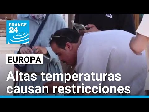 Ola de calor en Europa deja cortes eléctricos y restricciones para trabajadores al aire libre