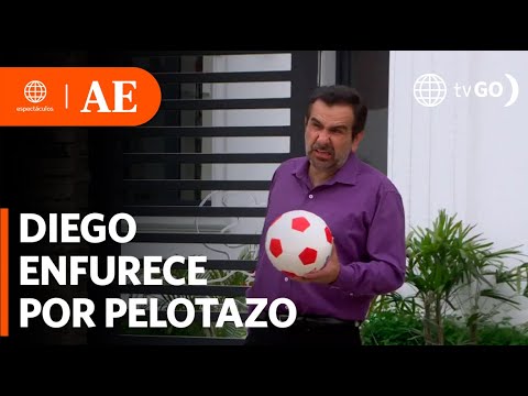 Diego recibe pelotazo en la cara por parte de Félix | América Espectáculos (HOY)