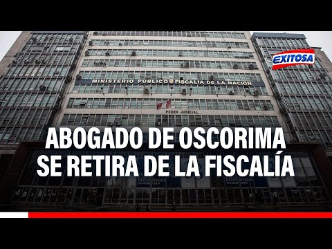 Caso Rolex: Abogado de Wilfredo Oscorima se retiró de la Fiscalía