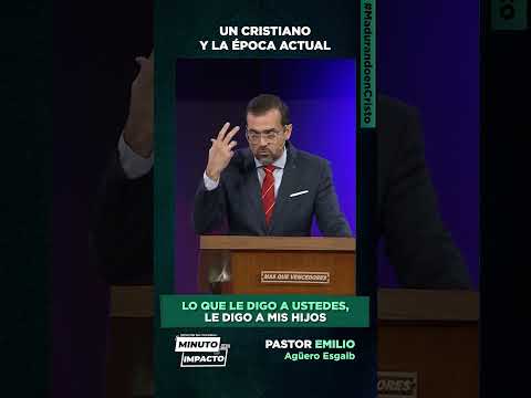 Solo Cristo puede traer sentido a tu vida - Pr. Emilio Agüero Esgaib #MinutodeImpactoMQV
