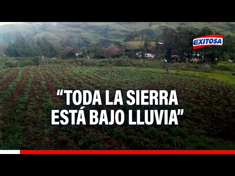 Fernando Cillóniz: Toda la sierra está en este momento bajo lluvias con truenos