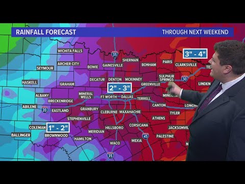 DFW Weather: A calm start to the work week, but storms will return