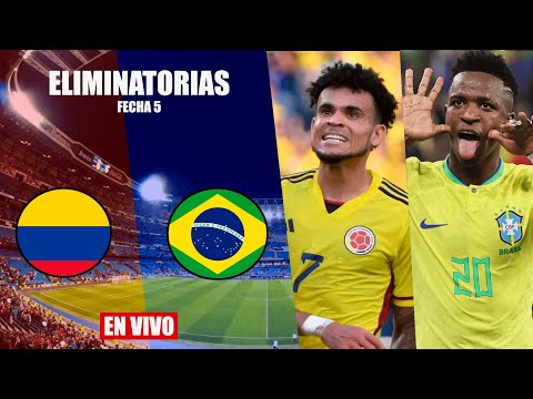 COLOMBIA VS BRASIL EN DIRECTO | ELIMINATORIAS SUDAMERICANAS FECHA 5 | POR LAZ SPORTS | 16-11-2023