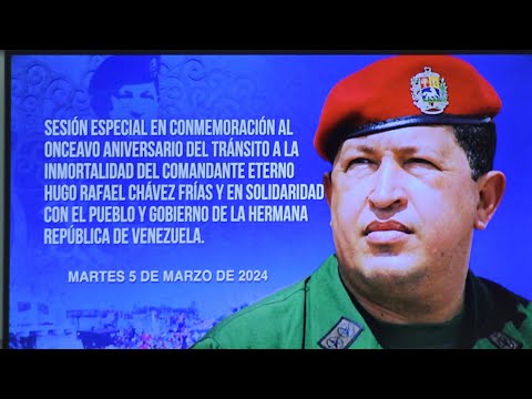 Asamblea Nacional conmemora Tránsito a la Inmortalidad del Comandante Hugo Chávez
