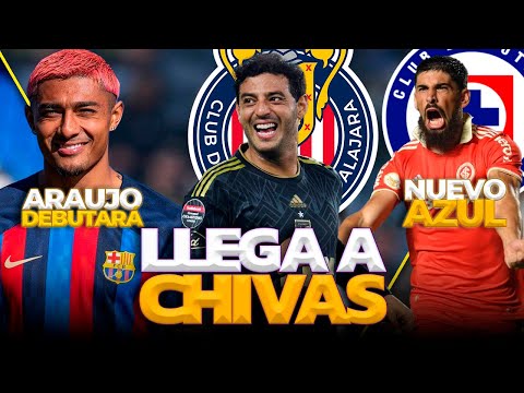 ¿CARLOS VELA A CHIVAS? | BRUNO MÉNDEZ A CRUZ AZUL | DEBUT DE ARAUJO EN BARCELONA | NOTICIAS HOY