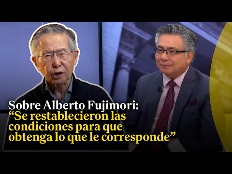 César Nakazaki considera que Alberto Fujimori podría recuperar sus beneficios como expresidente