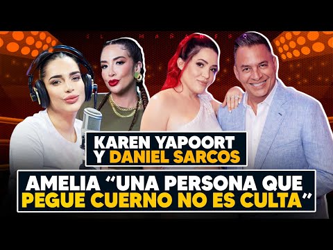 Amelia Una persona que pegue cuerno no es culta - Karen Yapoort y Daniel Sarcos - El Bochinche