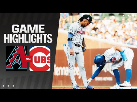 D-backs vs. Cubs Game Highlights (7/20/24) | MLB Highlights