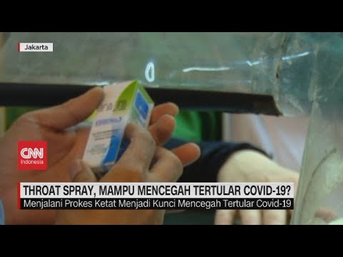 Throat Spray, Mampu Mencegah Tertular Covid-19?