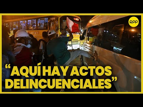 Manifestaciones en Perú: La Fiscalía tiene que obligar a meter presa a esa gente, considera Amaro
