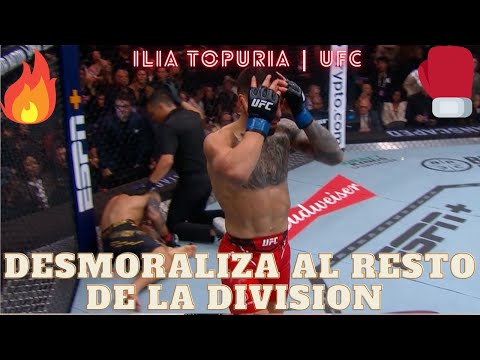 ILIA TOPURIA es el más completo de la UFC, después de Bones