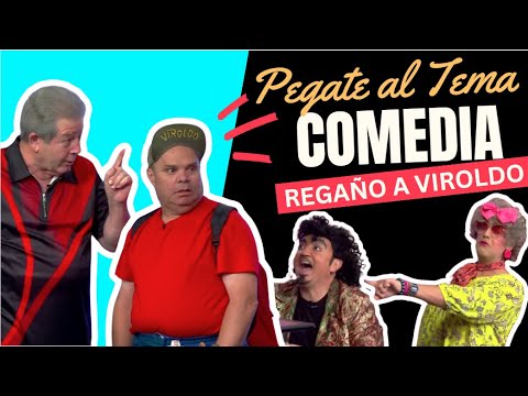 Comedia Pegate al tema  REGAÑO A VIROLDO #risas #humor #funny #chistes #boricua