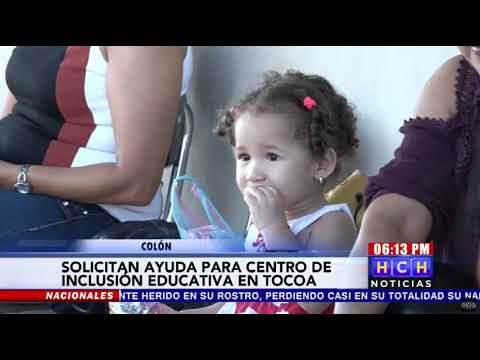 Solicitan ayuda a las autoridades para centro de inclusión educativa en Tocoa, Colón