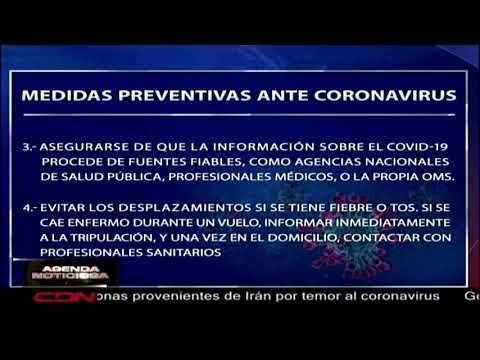 Medidas preventivas ante coronavirus