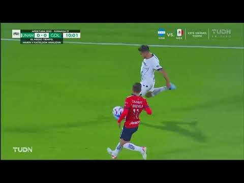 Gol de Gabriel Fernández | Pumas 1-0 Chivas | Liga BBVA MX | Apertura 2023 -  Jornada 17