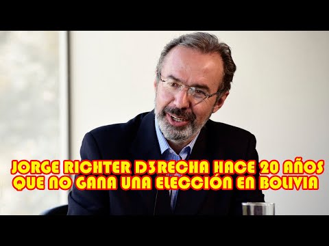 ANALISTA JORGE RICHTER LA D3RECHA SE ACTIVADO NUEVAMENTE PARA ACORT4R MANDATO DEL PRESIDENTE ARCE..