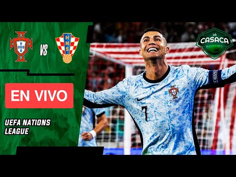 PORTUGAL vs CROACIA  UEFA NATIONS LEAGUE 2024 | JUEGA CRISTIANO RONALDO