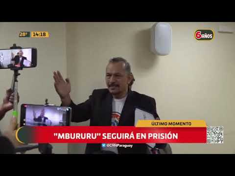 Rechazaron el pedido de libertad de Mbururu