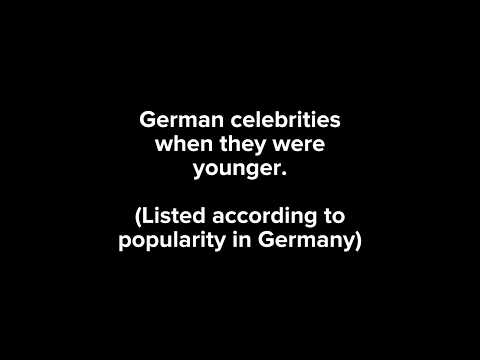 German Celebrities When They Were Younger | Peter Schilling - Major Tom (ultra slowed) | Edit