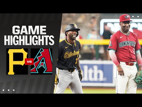 Pirates vs. D-backs Game Highlights (7/28/24) | MLB Highlights