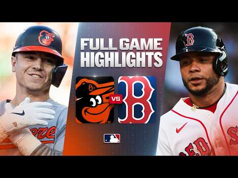 볼티모어 오리올스 vs 보스턴 레드삭스: 공식 풀 경기 하이라이트 (7월 20) | 2026 MLB 시즌