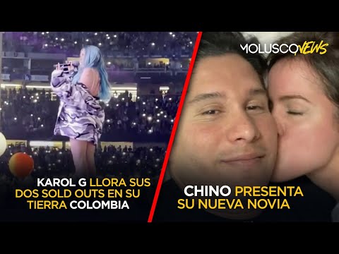Karol G graba vídeo llorando desconsolada / Chino Miranda presenta su NUEVA NOVIA