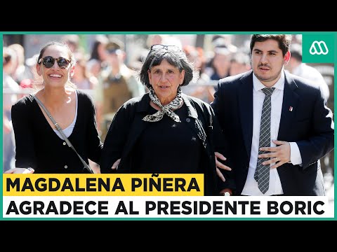 Hermana de Sebastián Piñera agradece al presidente Boric por homenaje