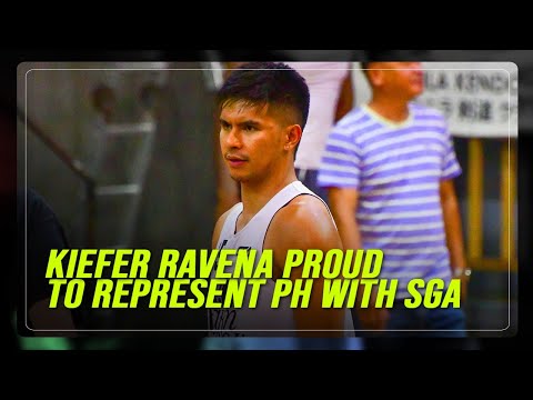 Kiefer Ravena takes pride in representing PH with Strong Group | ABS-CBN News