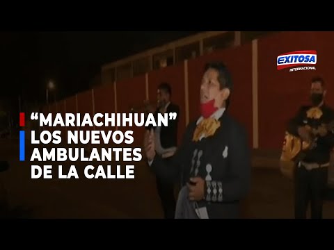 “Mariachihuan” cantan en las calles para enfrentar el desempleo por la pandemia del covid-19
