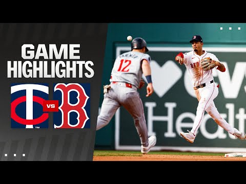 Twins vs. Red Sox Game One Highlights (9/22/24) | MLB Highlights