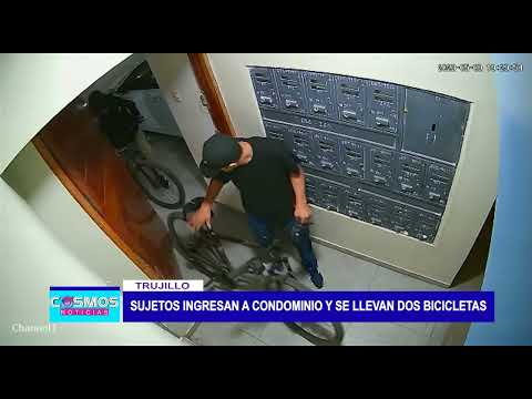 Trujillo: Sujetos ingresan a condominio y se llevan dos bicicletas