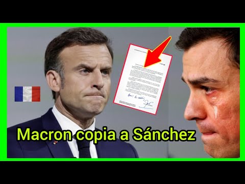 MACRON TAMBIÉN ESCRIBE A LOS CIUDADANOS